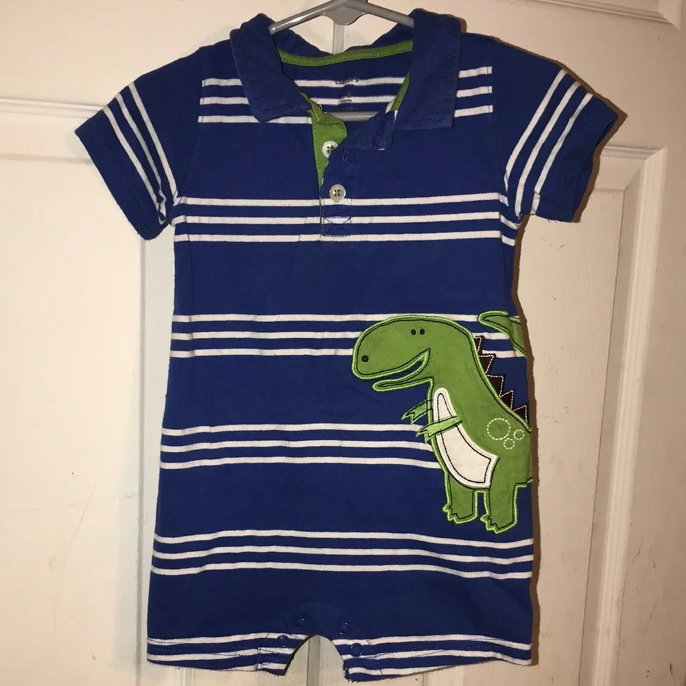 Infant Boy’s Carter’s Dinosaur Romper